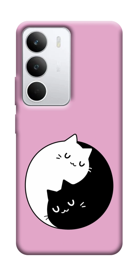 Чехол Коты инь-янь для Realme C71