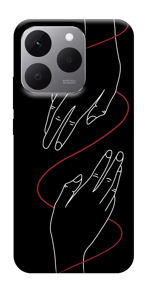 Чехол Плетение рук для Realme 15T