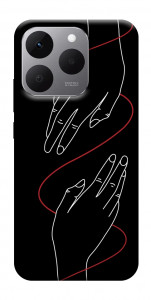 Чехол Плетение рук для Realme 15T