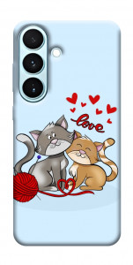 Чехол Два кота Love для Galaxy S26
