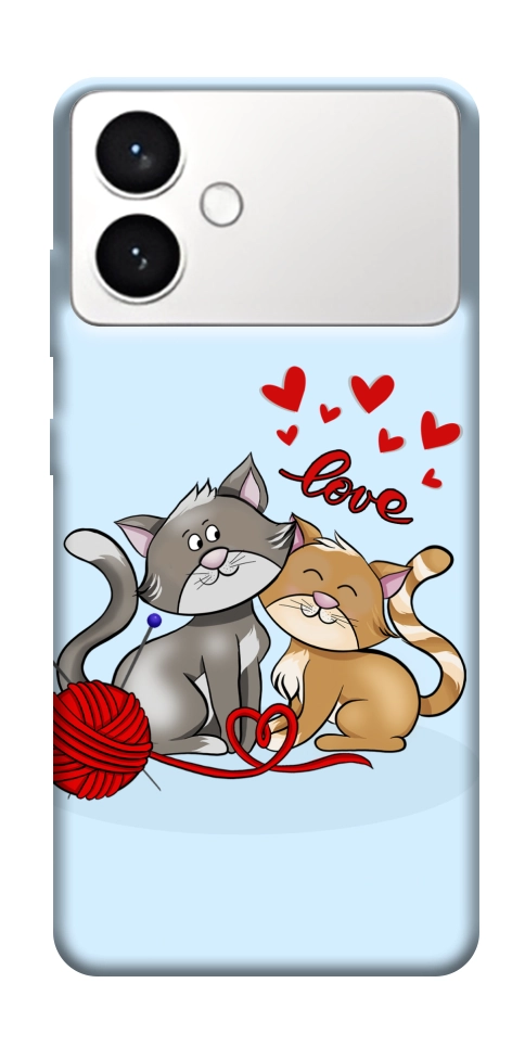 Чехол Два кота Love для Galaxy S26+