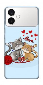 Чехол Два кота Love для Galaxy S26+