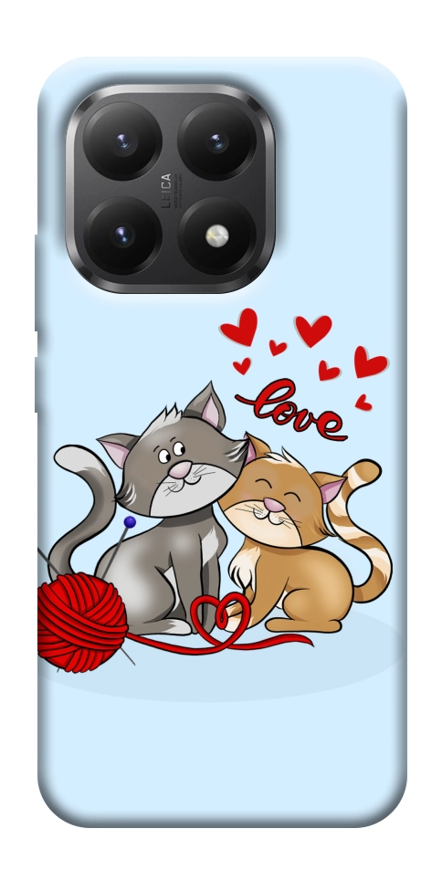 Чохол Два коти Love для Xiaomi 15T