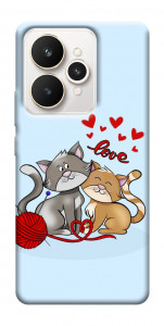 Чехол Два кота Love для Realme 15