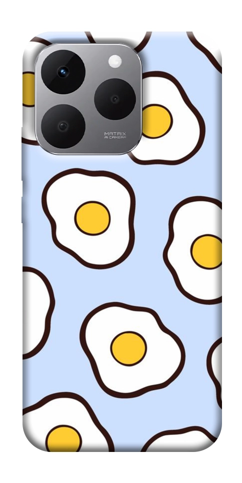 Чехол Яичница для Realme 15T