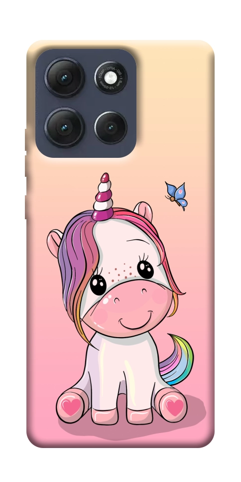 Чехол Сute unicorn для Motorola Moto G86 Power