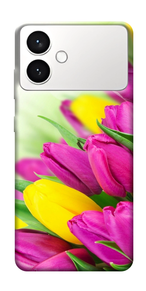 Чехол Красочные тюльпаны для Galaxy S26+