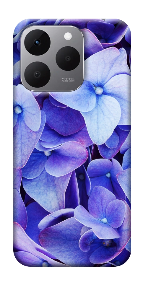 Чехол Гортензия для Realme 15T