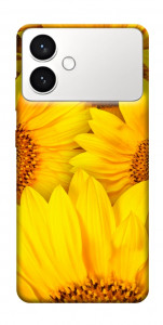 Чехол Букет подсолнухов для Galaxy S26+