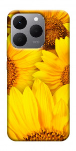 Чехол Букет подсолнухов для Realme 15T