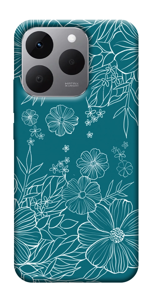 Чехол Botanical illustration для Realme 15T
