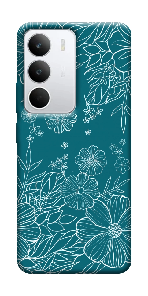 Чехол Botanical illustration для Realme C71
