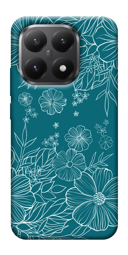 Чохол Botanical illustration для Xiaomi 15T