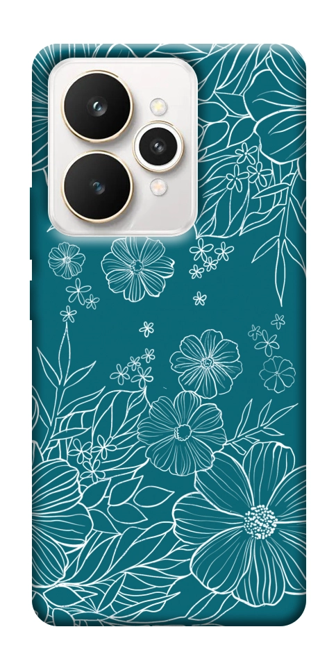 Чехол Botanical illustration для Realme 15