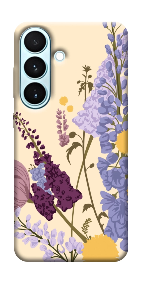 Чехол Flowers art для Galaxy S26