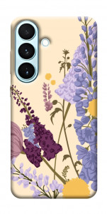 Чехол Flowers art для Galaxy S26