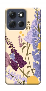 Чехол Flowers art для Motorola Moto G86 Power