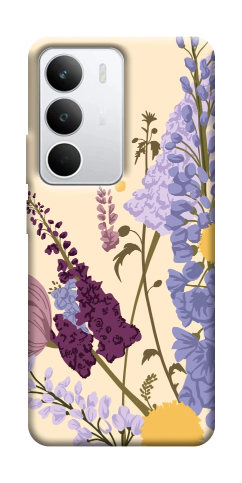 Чехол Flowers art для Realme C71