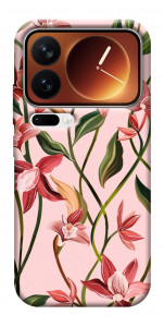 Чехол Floral motifs для Xiaomi 17 Pro