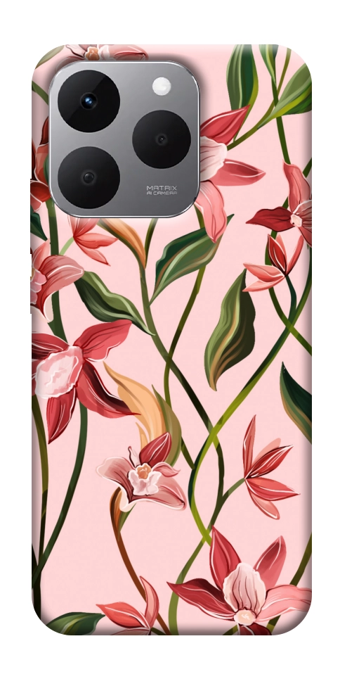 Чехол Floral motifs для Realme 15T