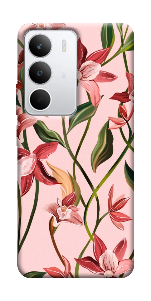Чехол Floral motifs для Realme C71