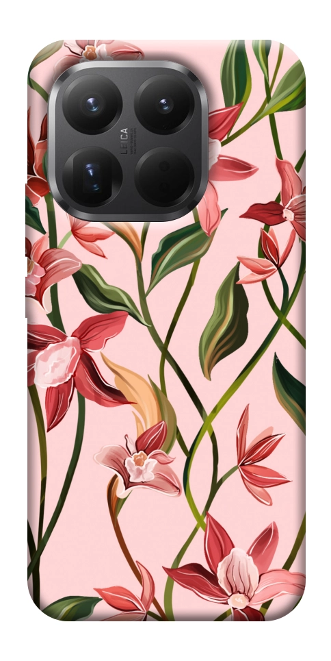 Чехол Floral motifs для Xiaomi 15T Pro