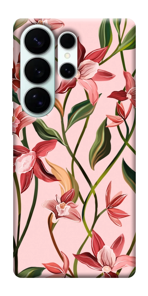 Чехол Floral motifs для Galaxy S26 Ultra
