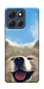 Чехол Samoyed husky для Motorola Moto G86 Power