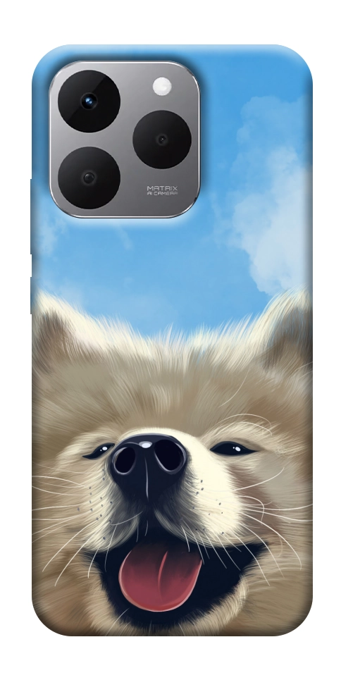 Чохол Samoyed husky для Realme 15T