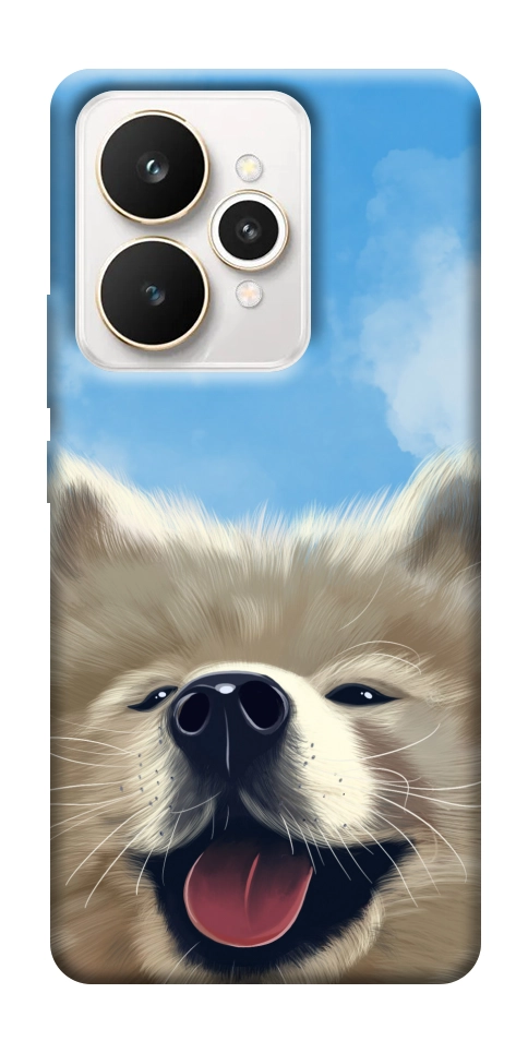 Чехол Samoyed husky для Realme 15