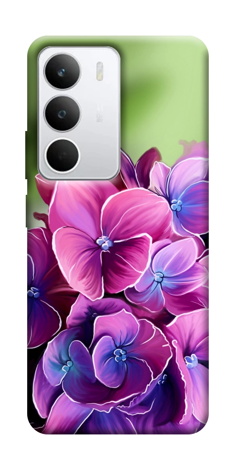 Чехол Кружевная гортензия для Realme C71