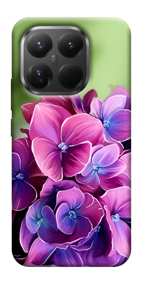 Чехол Кружевная гортензия для Xiaomi 15T Pro
