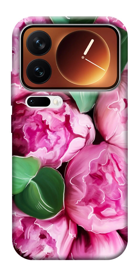 Чехол Пахучие пионы для Xiaomi 17 Pro