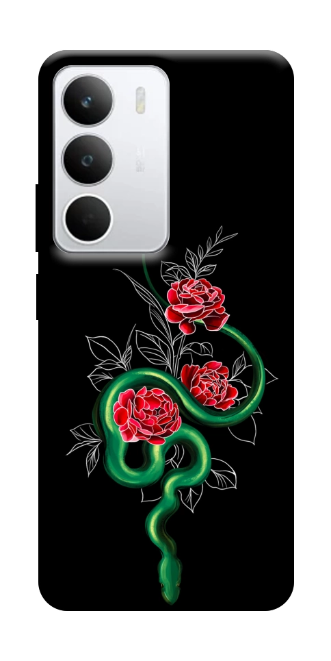 Чехол Snake in flowers для Realme C71