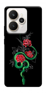 Чехол Snake in flowers для Realme 15