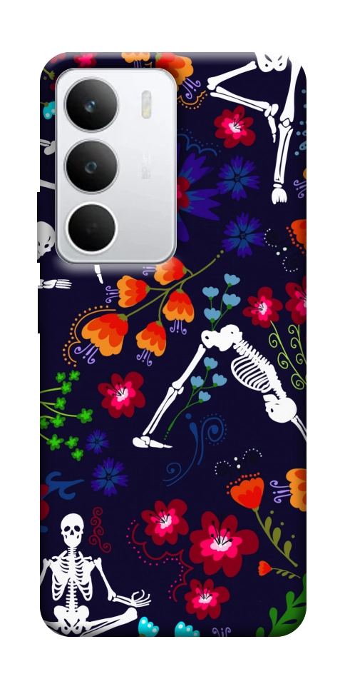 Чехол Yoga skeletons для Realme C71