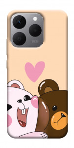 Чохол Ведмежата для Realme 15T