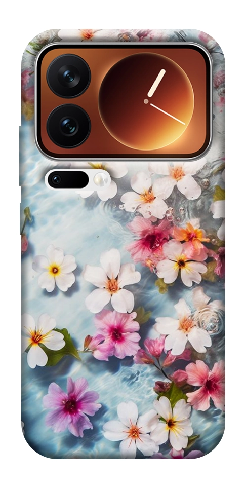 Чехол Floating flowers для Xiaomi 17 Pro