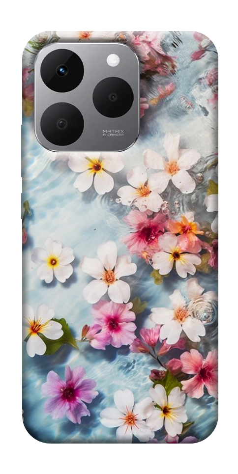 Чохол Floating flowers для Realme 15T