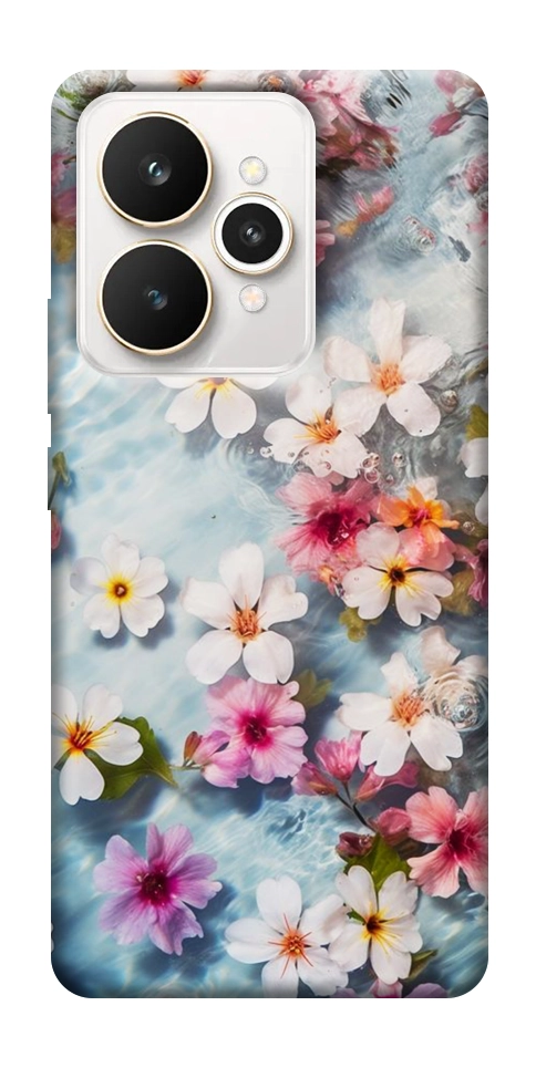 Чехол Floating flowers для Realme 15