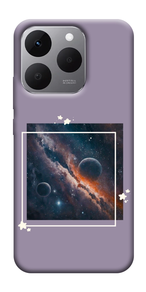 Чехол Космос в квадрате для Realme 15T
