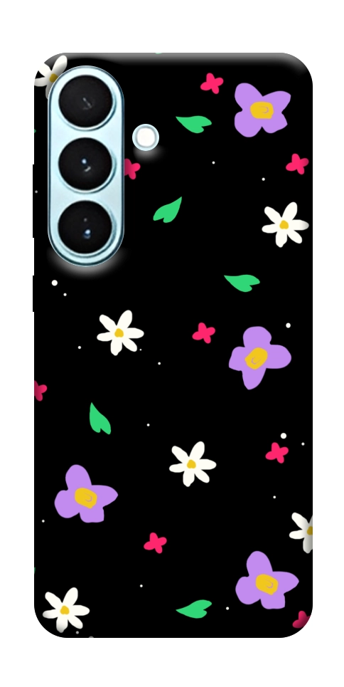Чехол Цветы и лепестки для Galaxy S26