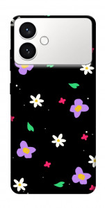 Чехол Цветы и лепестки для Galaxy S26+