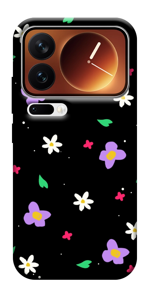 Чехол Цветы и лепестки для Xiaomi 17 Pro