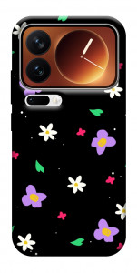 Чехол Цветы и лепестки для Xiaomi 17 Pro