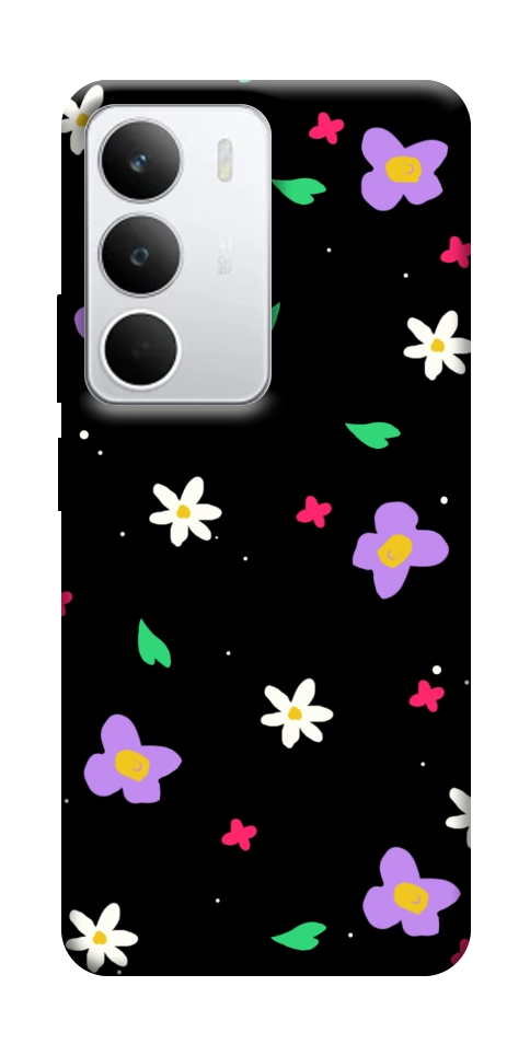 Чехол Цветы и лепестки для Realme C71