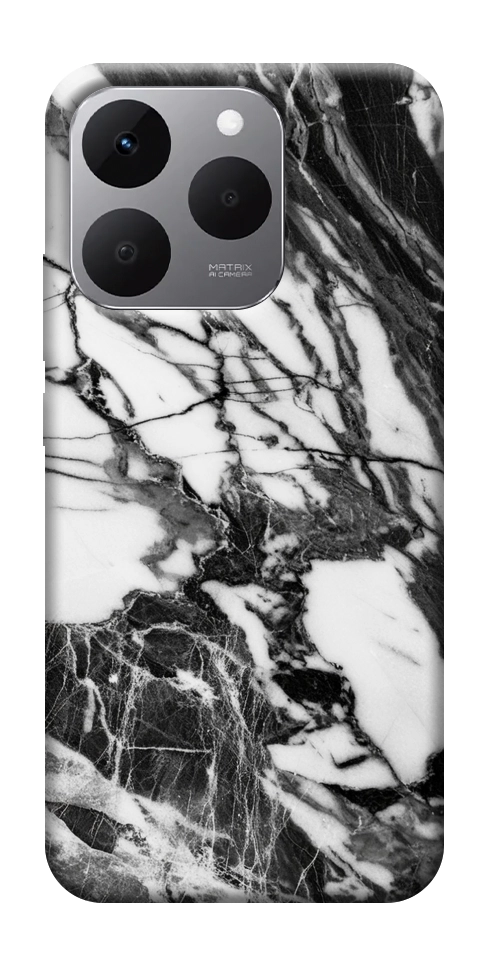 Чехол Calacatta black marble для Realme 15T