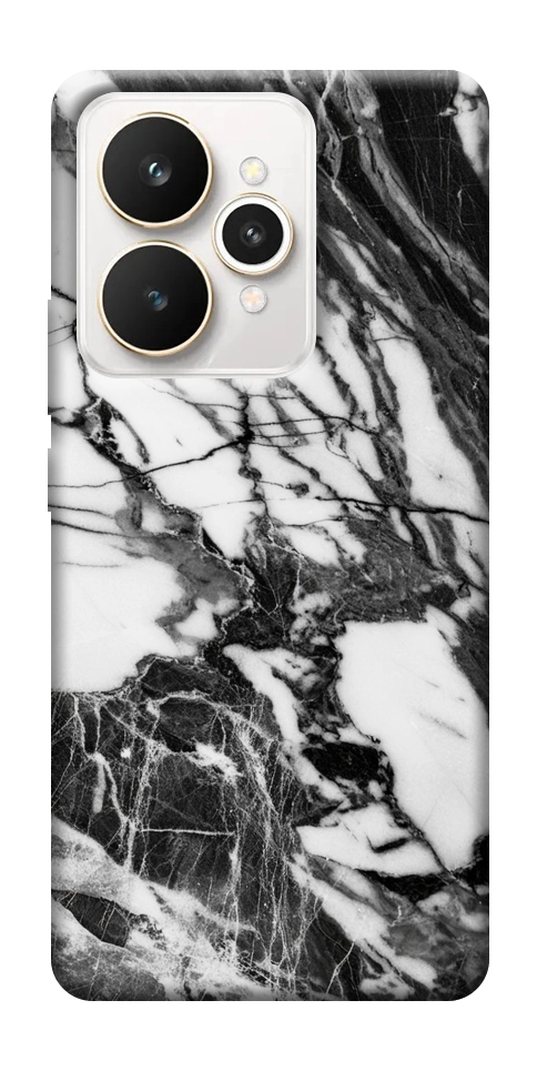 Чехол Calacatta black marble для Realme 15