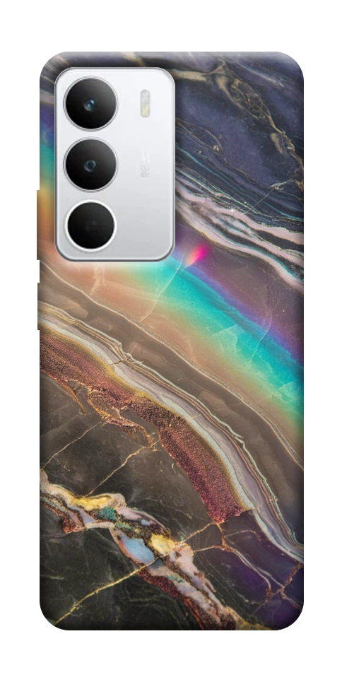 Чехол Радужный мрамор для Realme C71