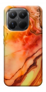 Чехол Красный коралл мрамор для Xiaomi 15T Pro
